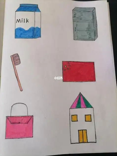 长方形画画简笔画 简笔画图片大全-普车都