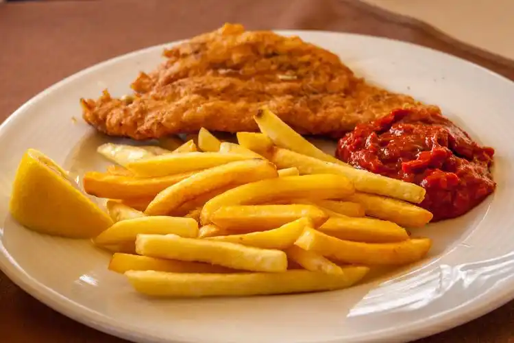 美食薯条炸鸡排图片,高清图片 - 壁纸更好