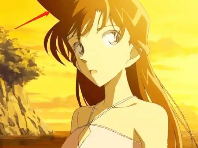 毛利兰的尖角发型很奇怪得知她的原型后网友真长见识了