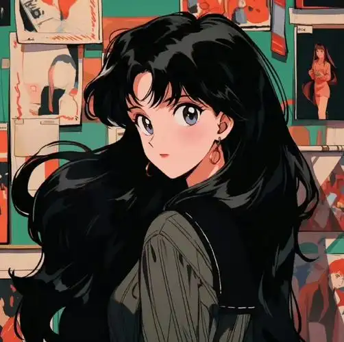 动漫治愈系女生头像