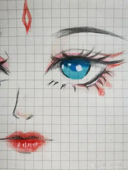 古风眼睛临摹