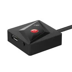 jh晶华电脑桌面开关黑色50个装k176