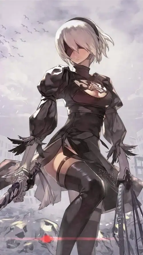 尼尔:机械纪元,高清图片,手机锁屏桌面-壁纸族