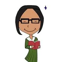 卡通女中年看书头像图片大全中年女士优雅看书头像点击鼠标右键下载