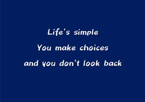 个性英文励志文字图片_生活真的很简单