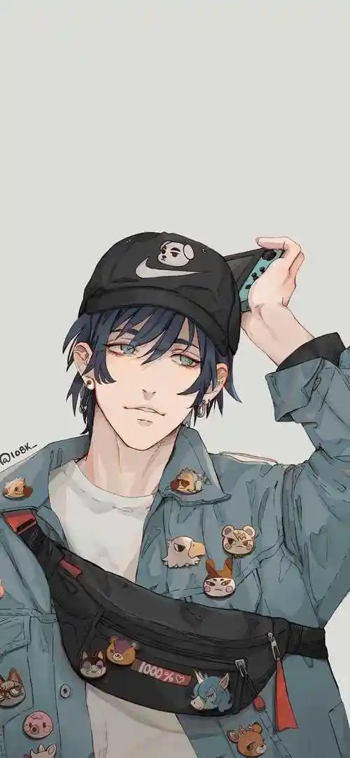 二次元图片壁纸,二次元帅气男生插画壁纸