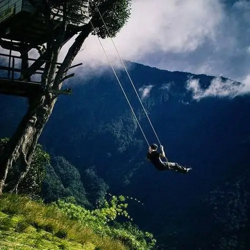 世界最惊险的秋千