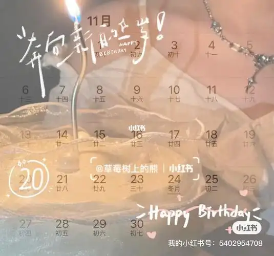 不论你生日哪天告诉我秒出图