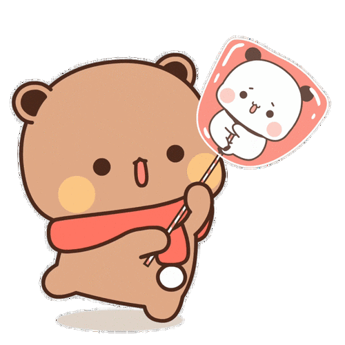 可爱熊猫一二布布表情包动图