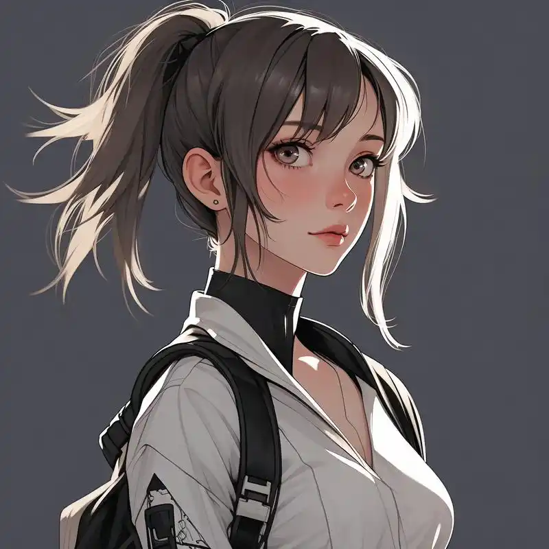 90酷女孩动漫头像集合99 嘿,宝贝们!