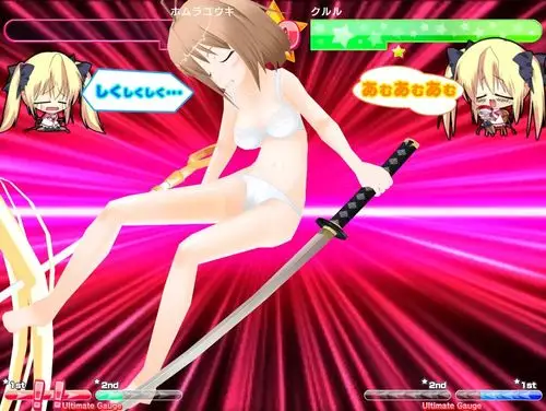 royale》和其他的游戏不同,这是一款同人制作的3d乳摇爆衣格斗游戏