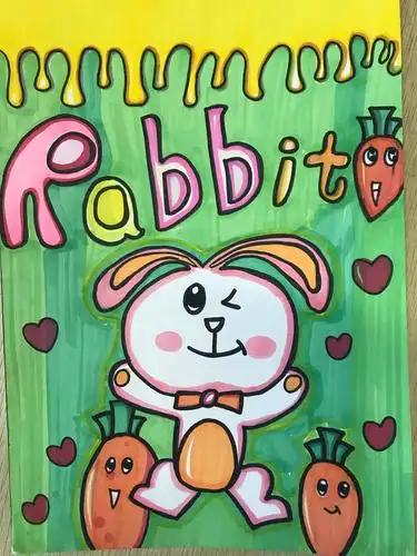 江浦实验小学第十七届英语文化节之二年级单词卡片制作比赛活动