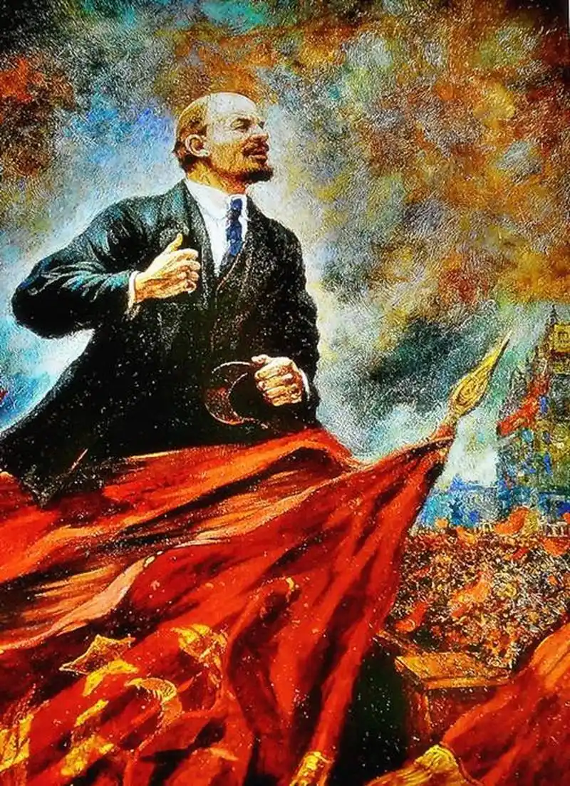 "共产主义伟大导师列宁"——1924年1月21日,伟大的无产阶级革命家列宁