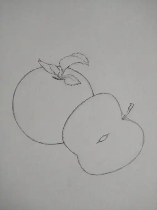 【自学素描1】苹果 - 简书