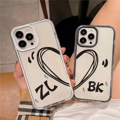 心心念念的情侣手机壳
