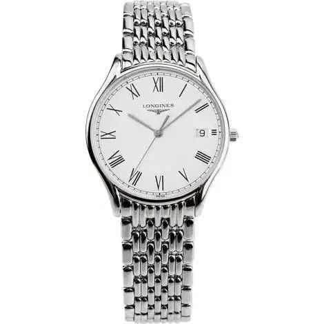 浪琴(longines)手表 律雅系列时尚石英男表l4.759.4.11.