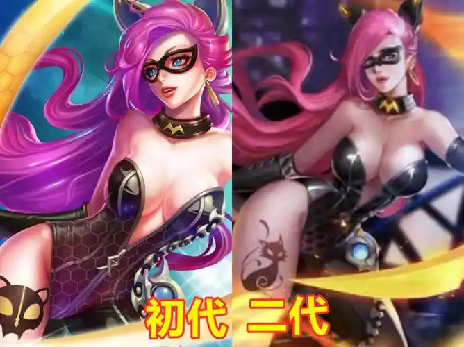 阿轲初代海报:致命风华有腹肌,暗夜猫娘戴的是面具?