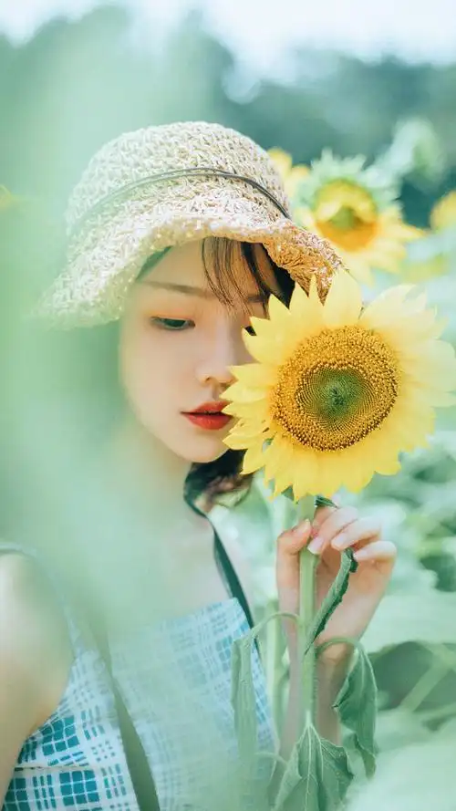 治愈系美女阳光迷人文艺范写真图片