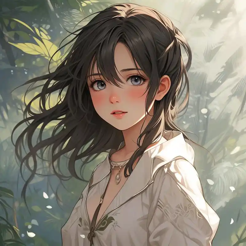 91森系女生头像,简约又清纯95 喔,这组森系女生头像真的太美啦!