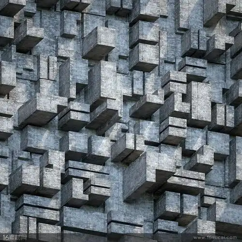 3d立体方块背景高清图片