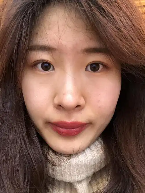 iphone前置无p素颜照求打分(被好多人说成熟,怎么.