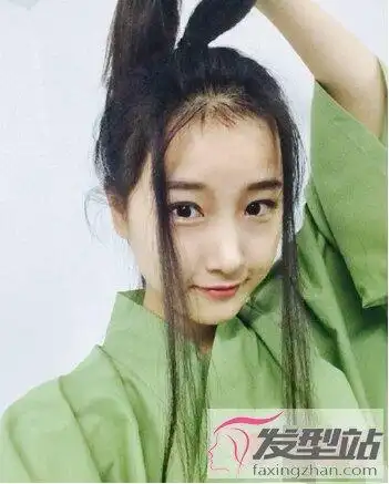 古风发型教程摇身一变古装美女