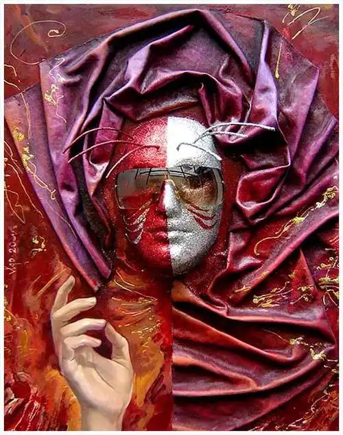 错位艺术家kaylan拼贴艺术作品欣赏