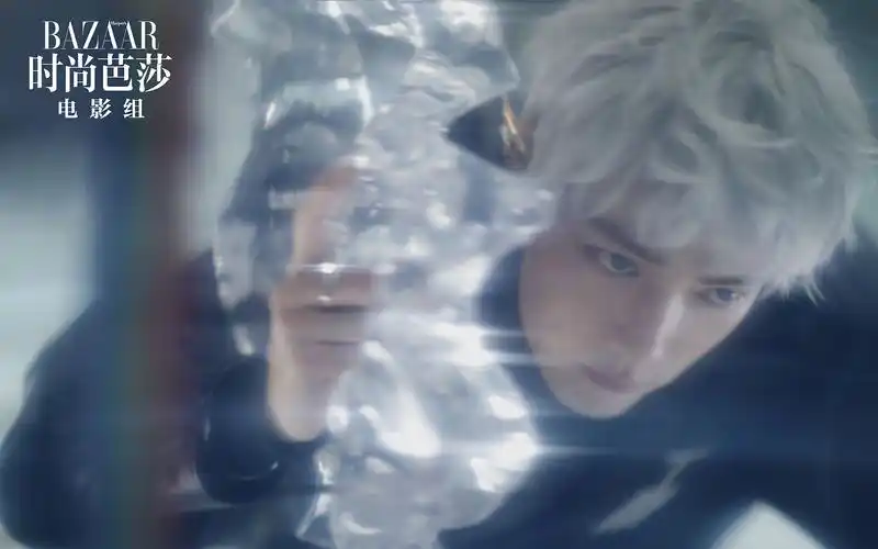 肖战银发国风高清桌面壁纸