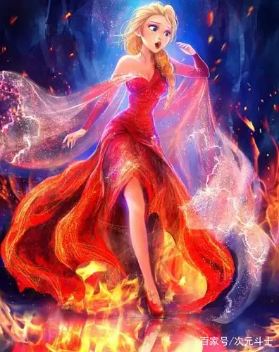 冰雪女王"变换"其他魔法会怎样?一会变花仙子,一会是光明女神