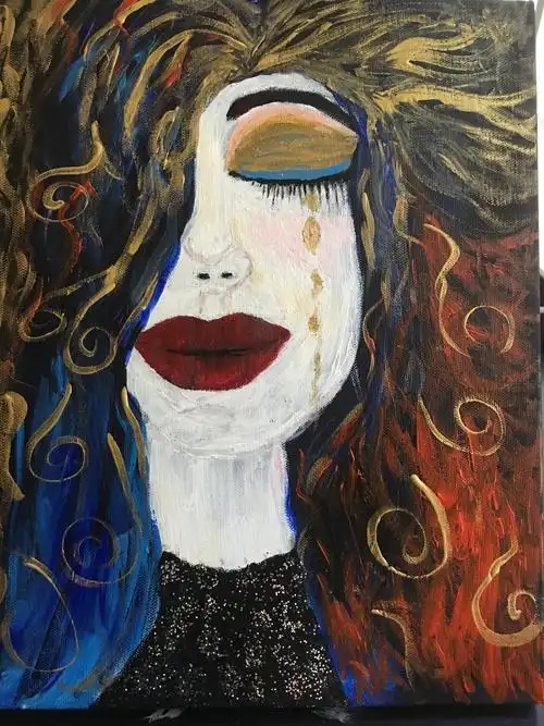 艺术,悲伤,灵魂