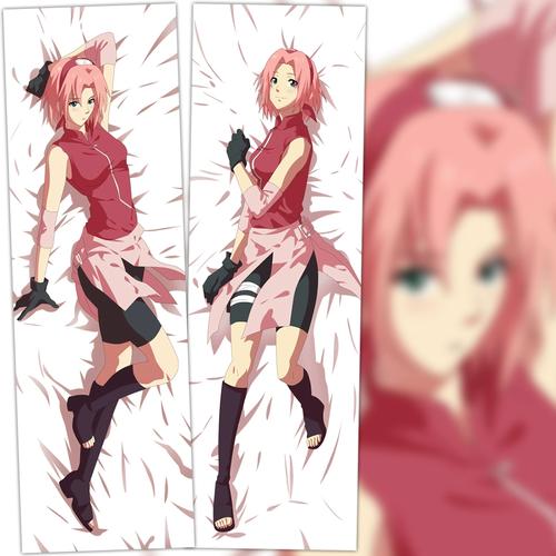 可来图定制火影忍者动漫等身抱枕套春野樱周边全身二次元枕芯定制