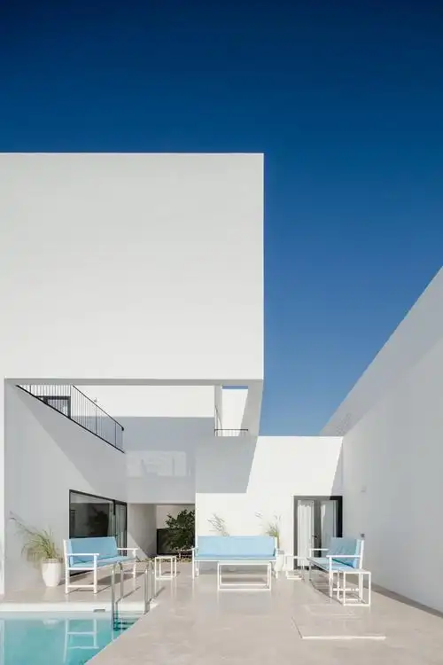 现代极简主义遇上立体派 / 科威特areia别墅设计