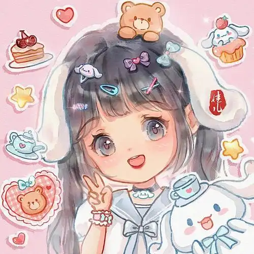 三丽鸥闺蜜头像玉桂狗