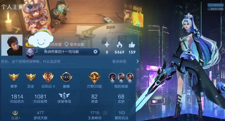 王者荣耀女生主页皮肤排名,前排没瑶妹?第一名换人了