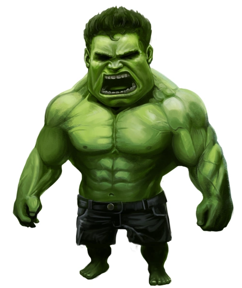 【原创】复仇者联盟q版-绿巨人暴打洛基