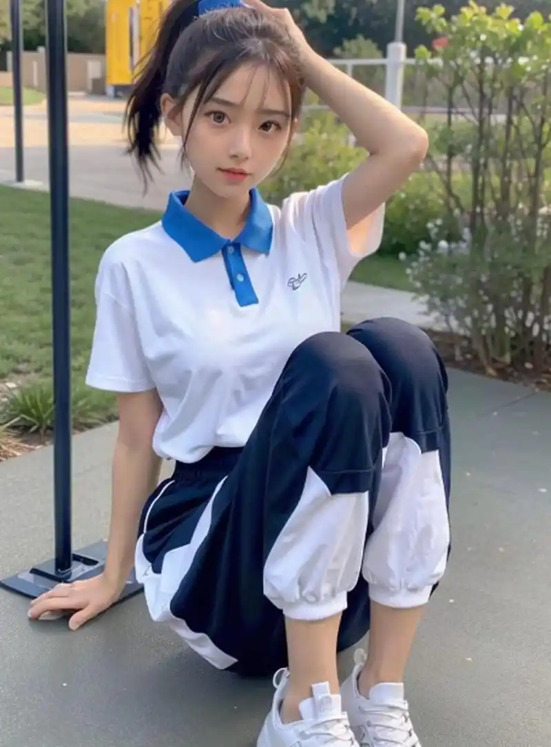 小姐姐校服写真,清纯美少女!