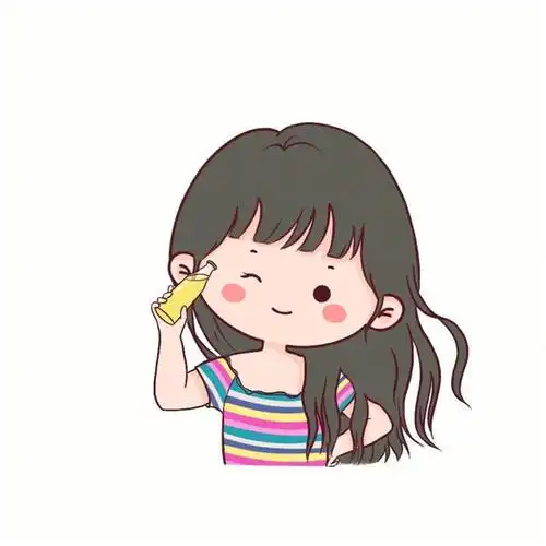 卡通超可爱小女孩头像图片8张_女生动漫头像_头像屋