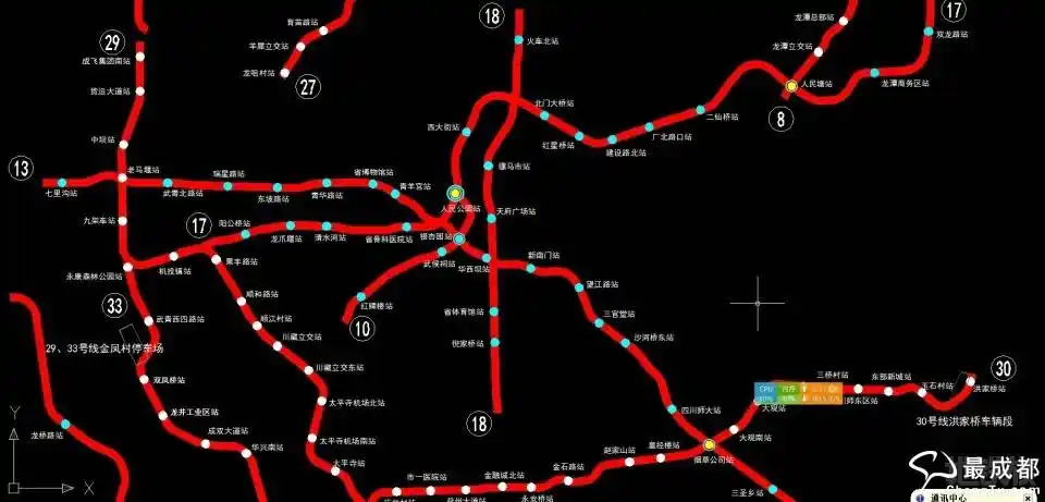 69 公共交通的缺乏是大面板块的短板   "成都轨道交通13号线一期