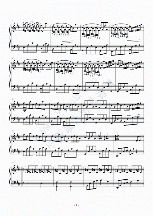 赞美之泉 钢琴谱 简谱