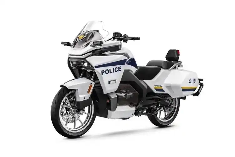 春风公布首款新能源警用摩托车300gte正式开启电动化征程