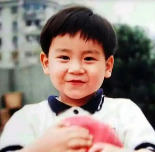 某明星童年照