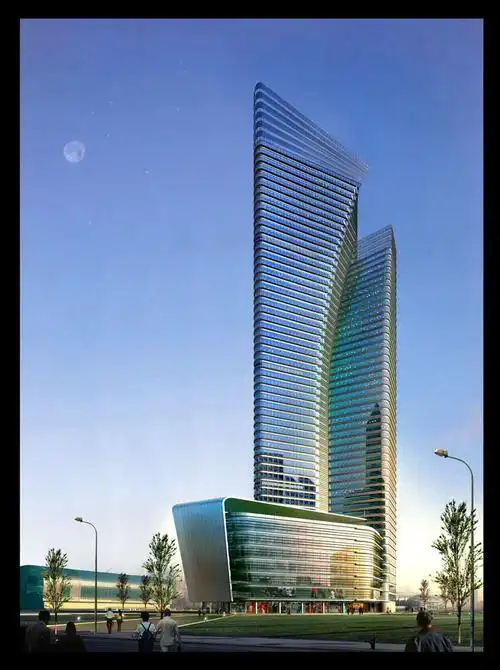 办公大楼透视效果图图片,建筑效果图,公司大楼,办公大楼,写字楼,透视