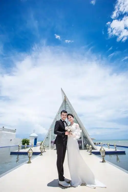 客片赏析|烂漫海景-玉林米兰国际婚纱摄影相册-wed114结婚网