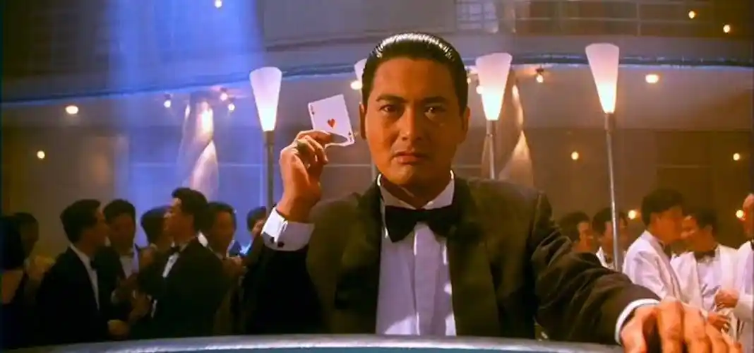 《赌神2》影评,周润发霸气登场,邱淑贞美到窒息_仇笑_高进_影片