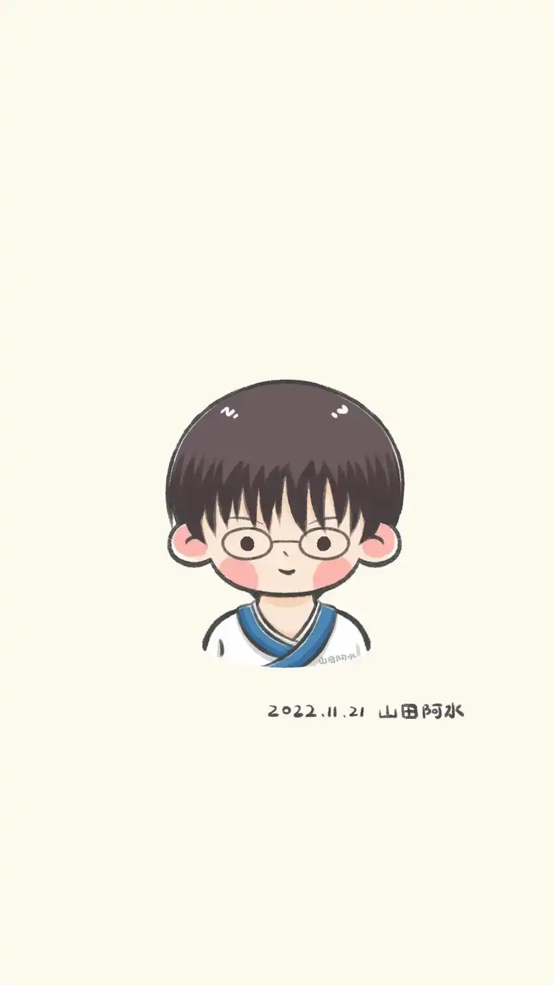 每日一画简笔画志村新八附过程