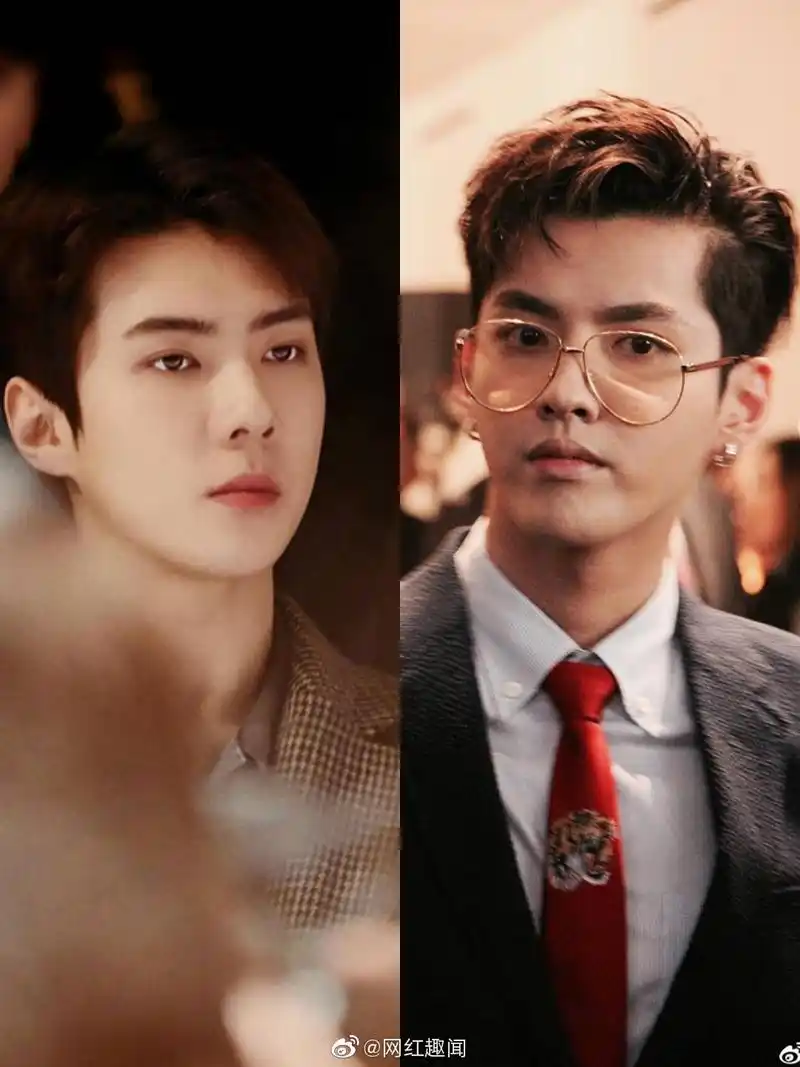 吴世勋vs吴亦凡,朴灿烈vs鹿晗,李泰容vs蔡徐坤,田柾国vs朱正廷,金泰亨