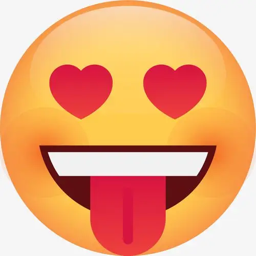 卡通小黄人色眯眯表情