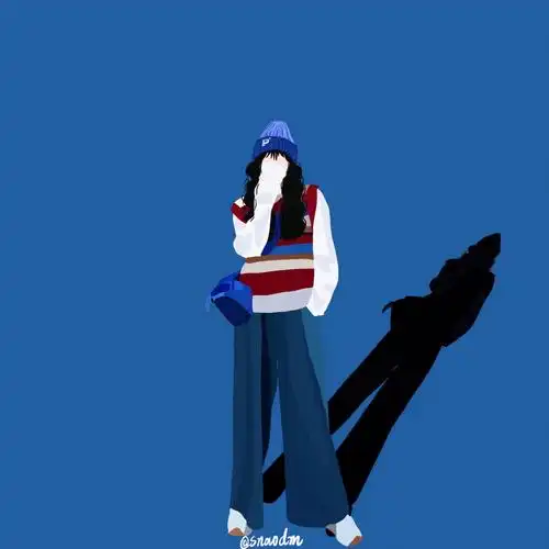 微信头像 #情侣头像  #插画 #原创  #薯队长@日常薯@生活薯@时尚薯