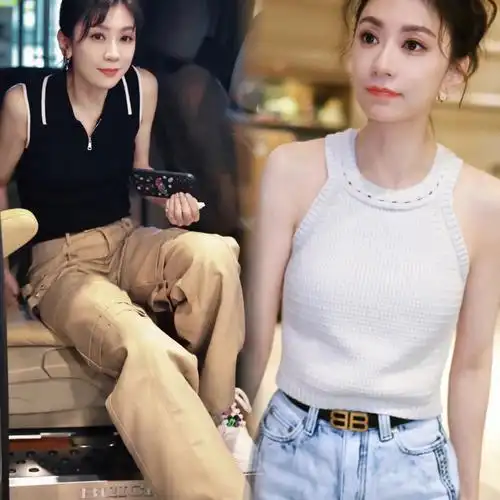 贾静雯浪姐穿搭合集.看完简直不要太心动了!#穿搭分享 #贾静 - 抖音