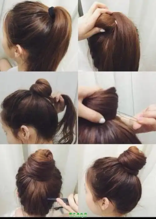 团子头如何打理好看 团子头扎法教程图解_丸子头_西子美发网